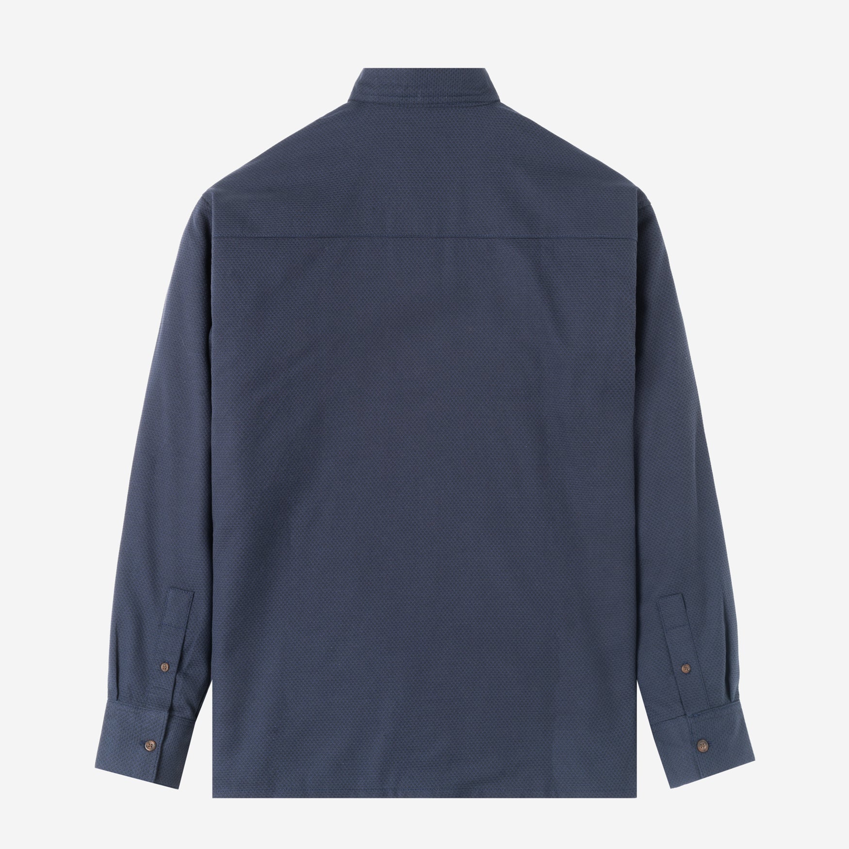 FACTORY SALE - Day Trip Long Sleeve Shirt - Navy Net