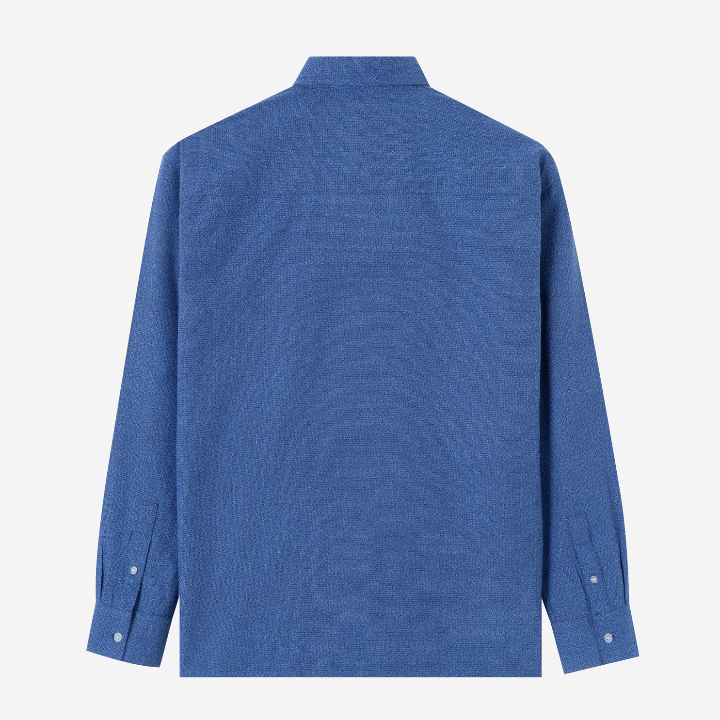 FACTORY SALE - City Long Sleeve 2 Pocket Work Shirt - Space Blue