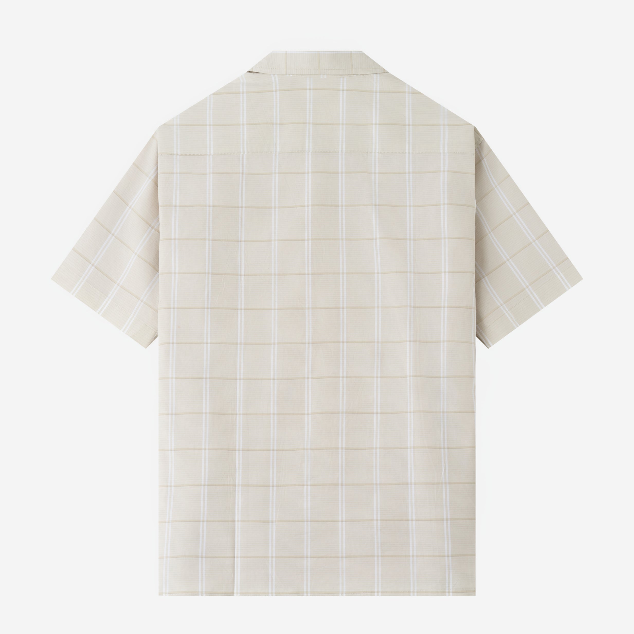 Kemeja Bowling Lengan Pendek