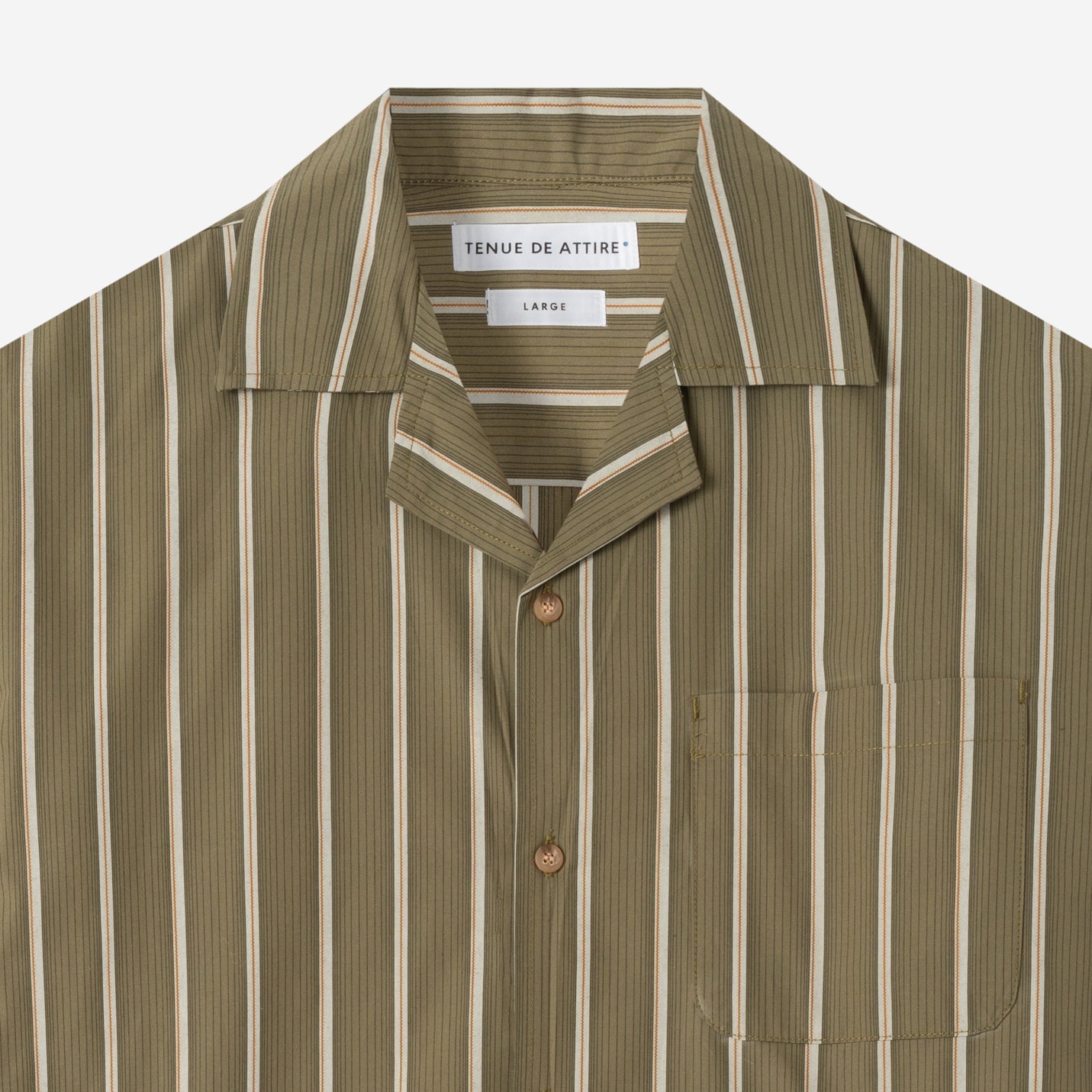 Kemeja Bowling Lengan Pendek