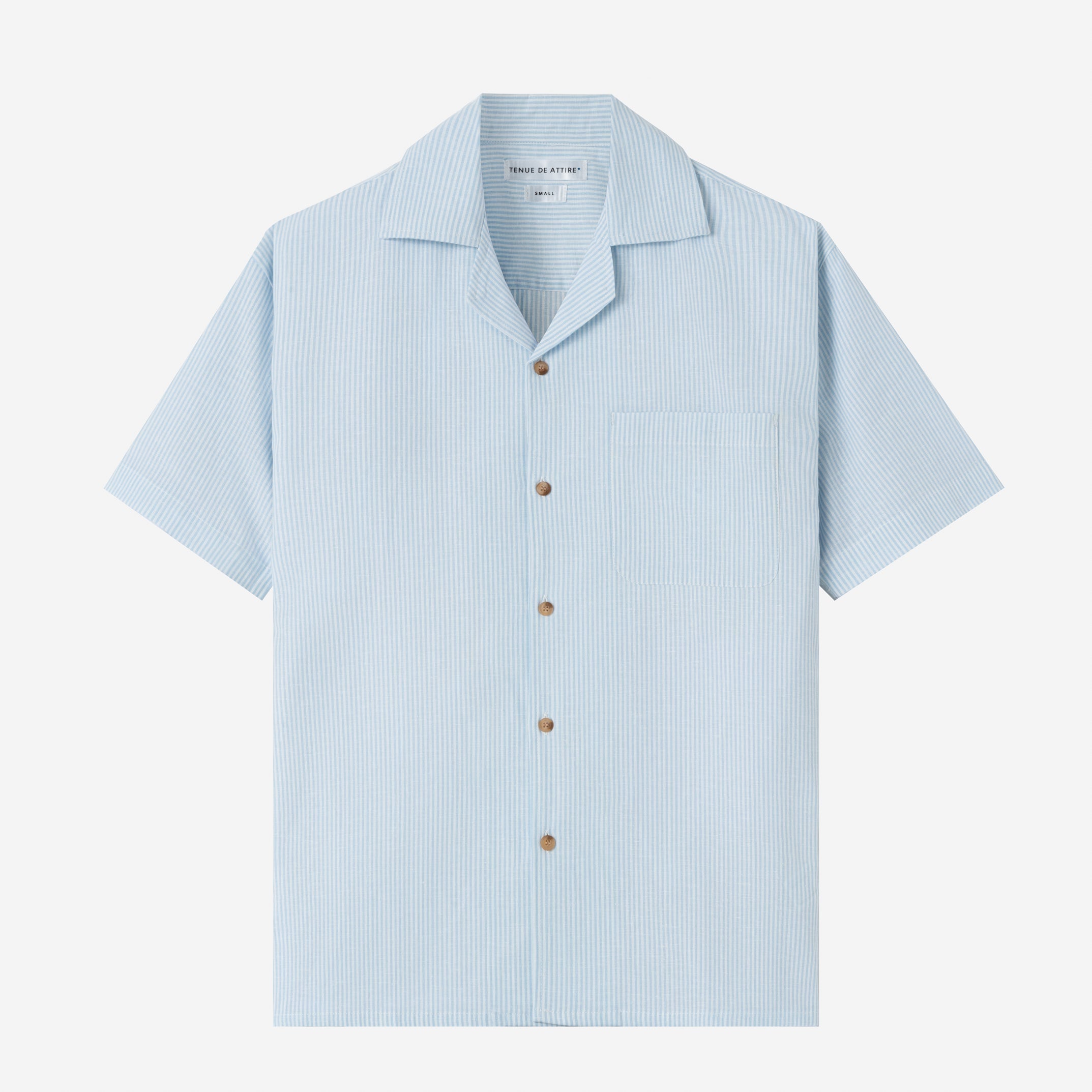 Kemeja Bowling Lengan Pendek