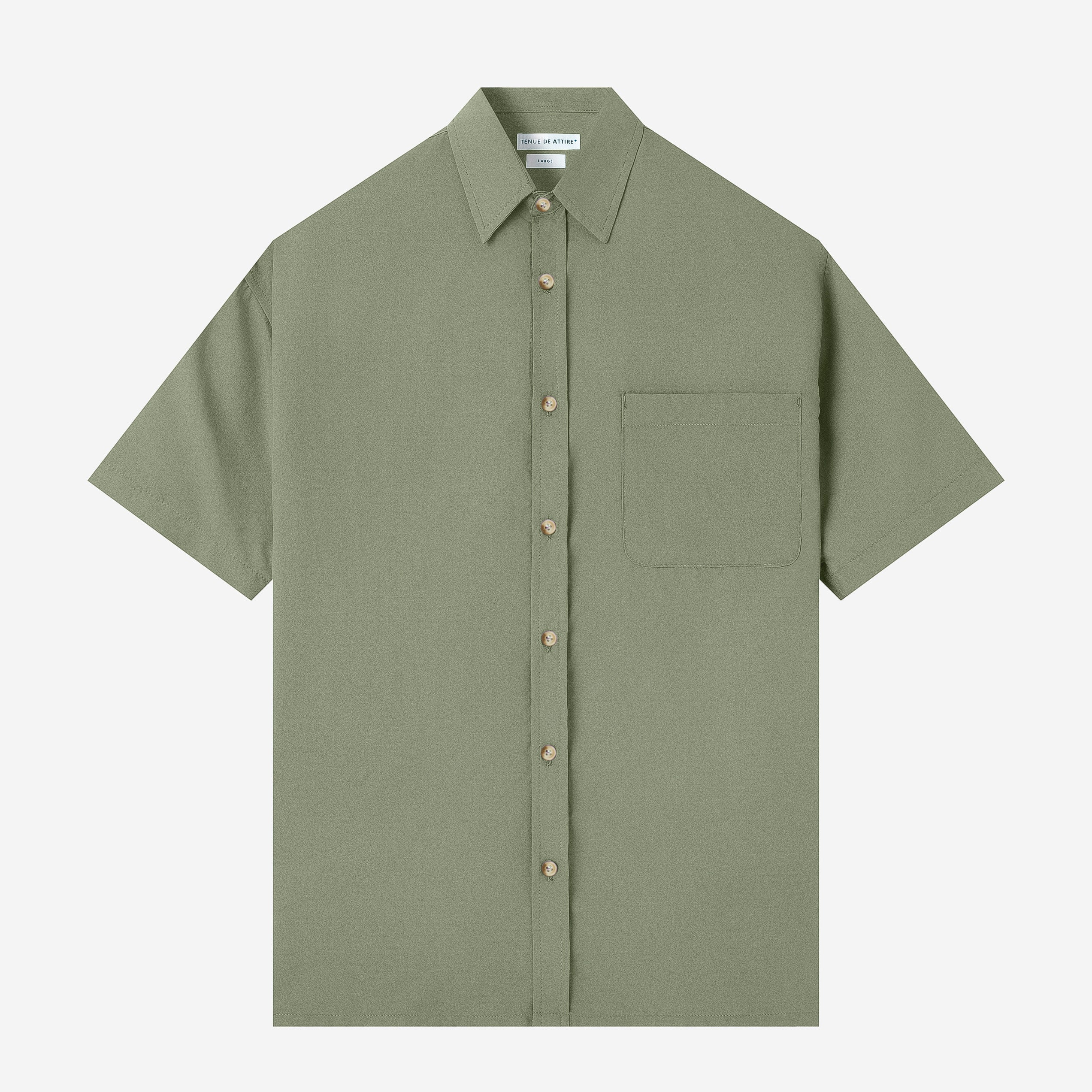 FACTORY SALE - CREMA Short Sleeve - Frosty Green