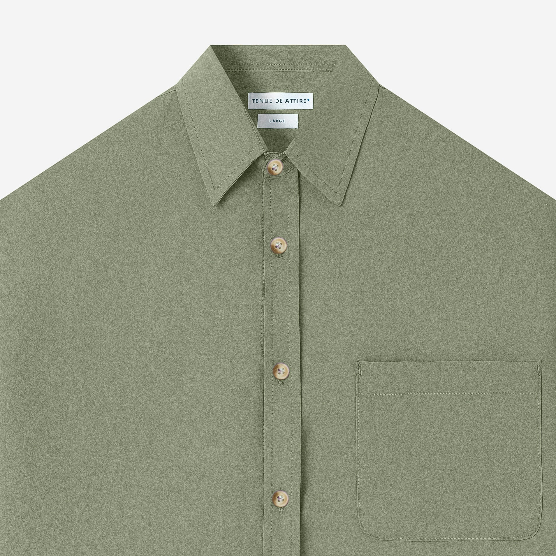 FACTORY SALE - CREMA Short Sleeve - Frosty Green