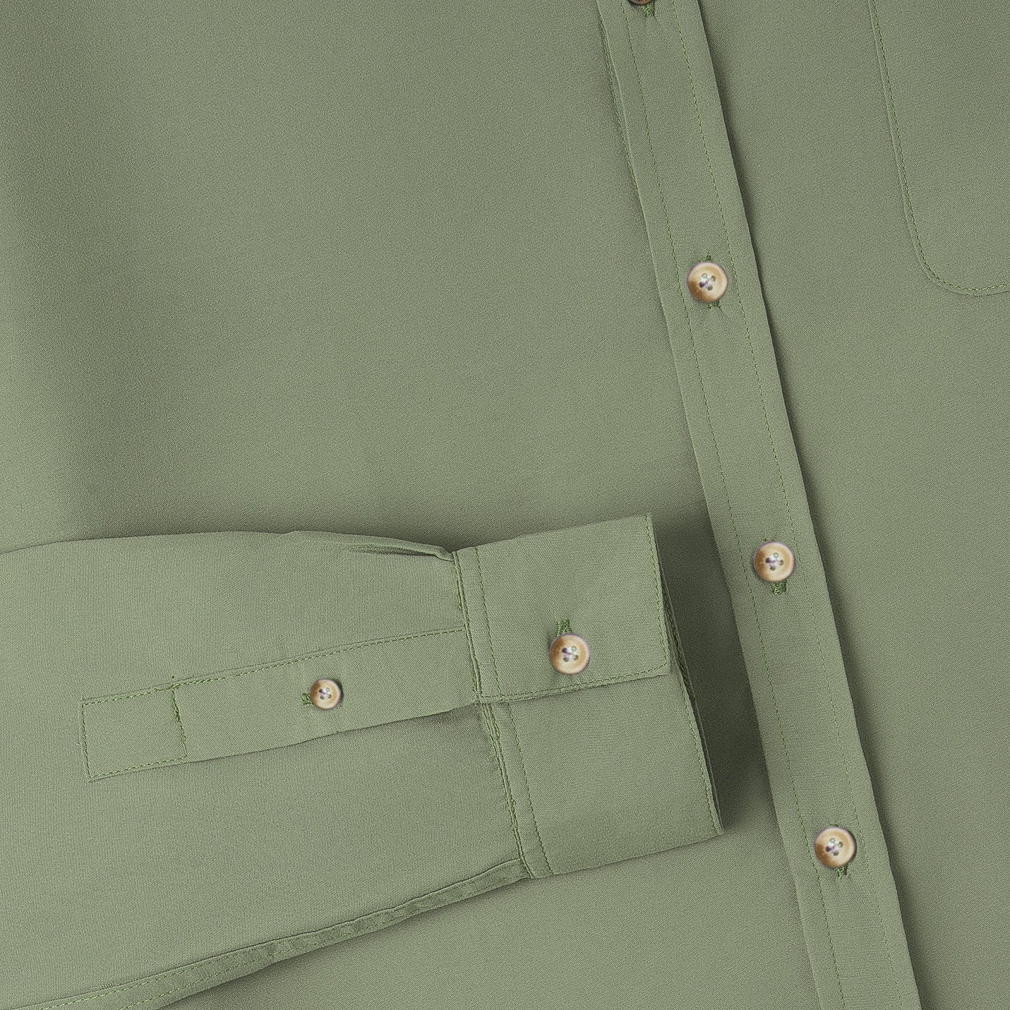 FACTORY SALE - CREMA Long Sleeve - Frosty Green