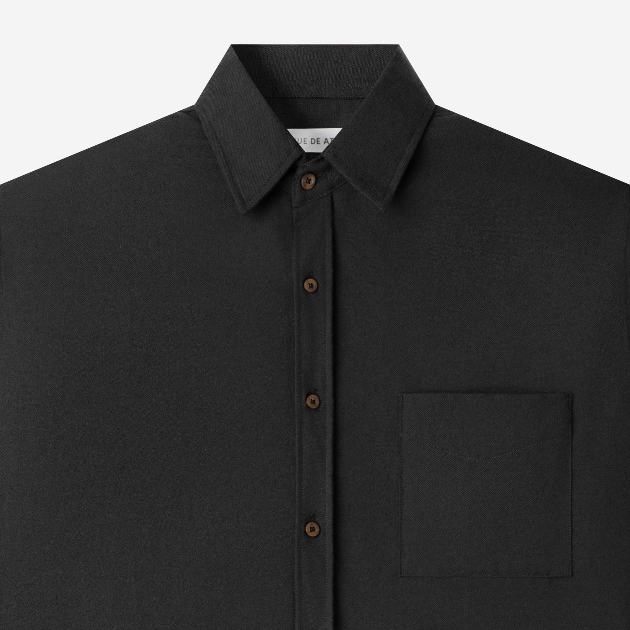 Day to Day Long Sleeve Shirt - Black