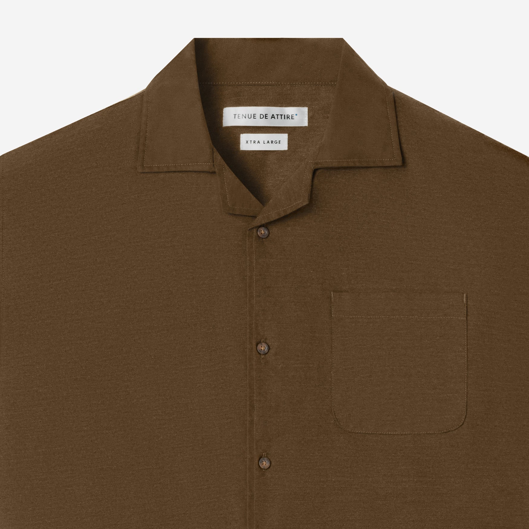 Day to Day Camp Collar Short Sleeve Shirt - Olive
