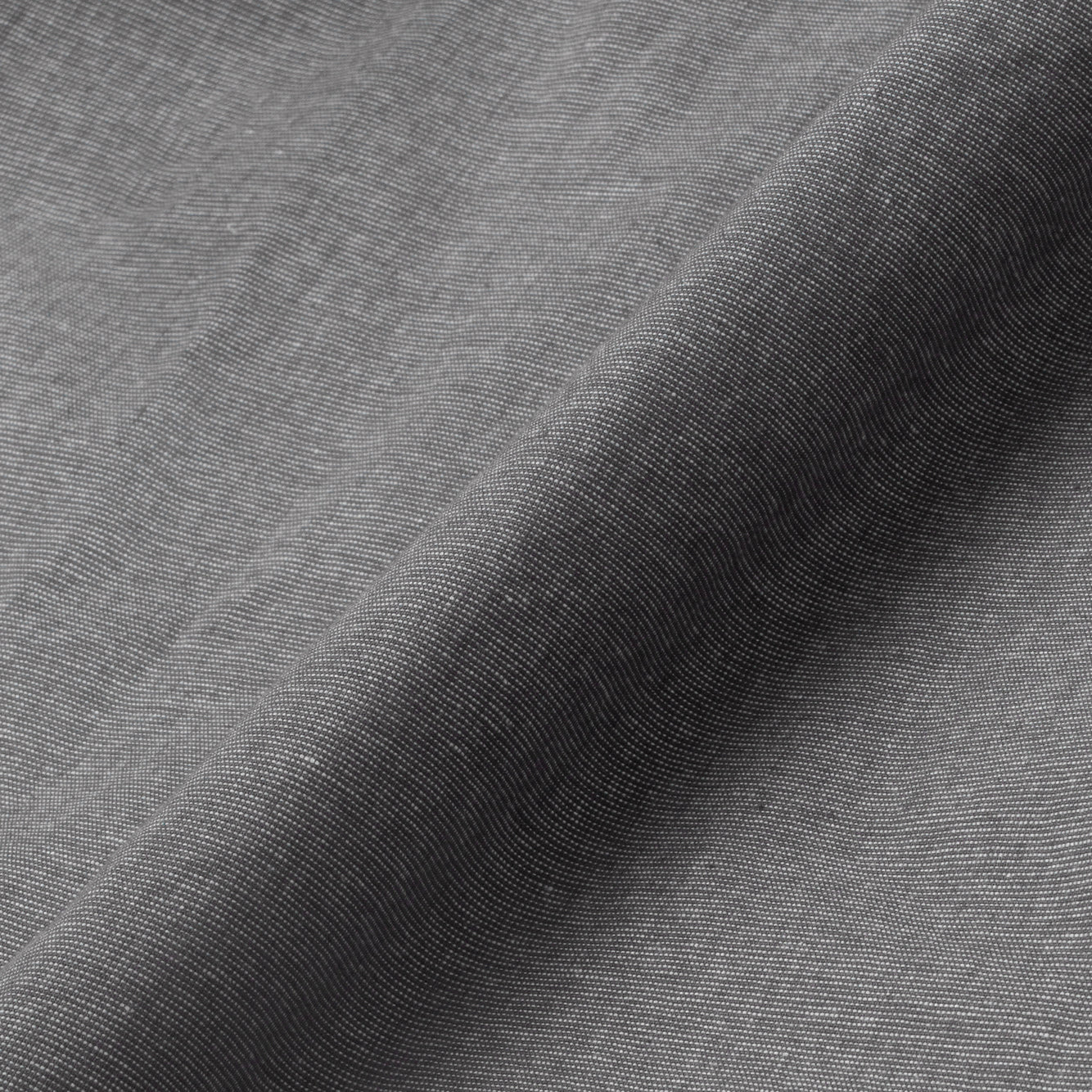 Le Ramdane Band Collar Long Sleeve Shirt - Grey