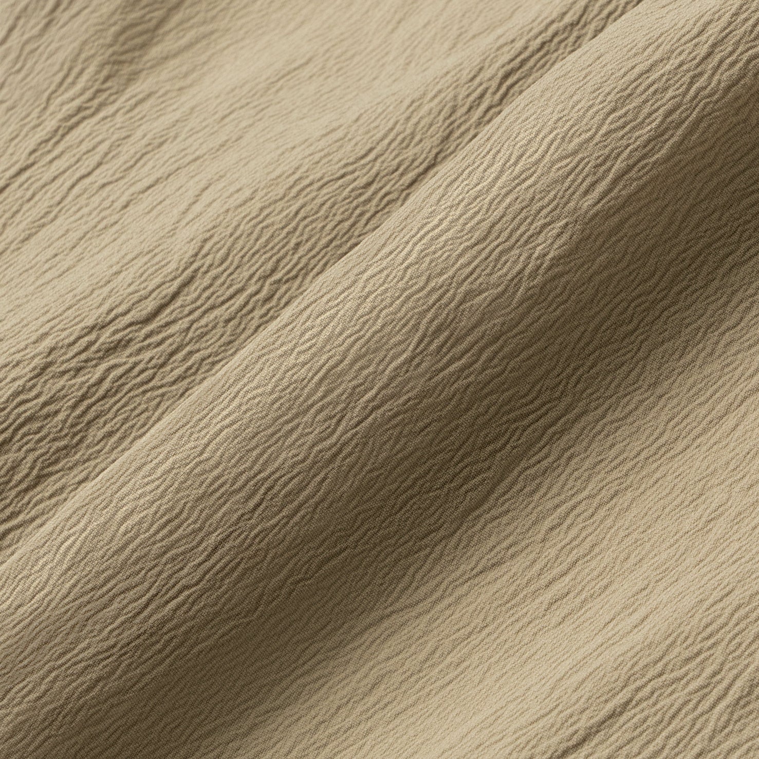 Le Ramdane Band Collar Hidden Button Long Sleeve Shirt - Soft Grey