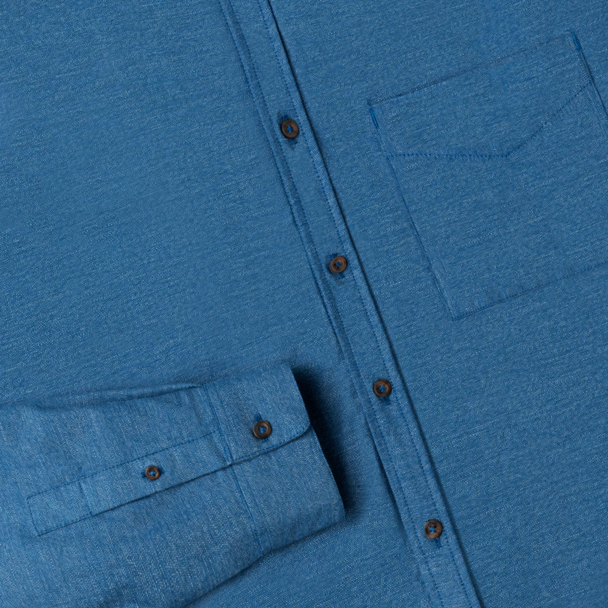 Day to Day Long Sleeve Shirt - Blue