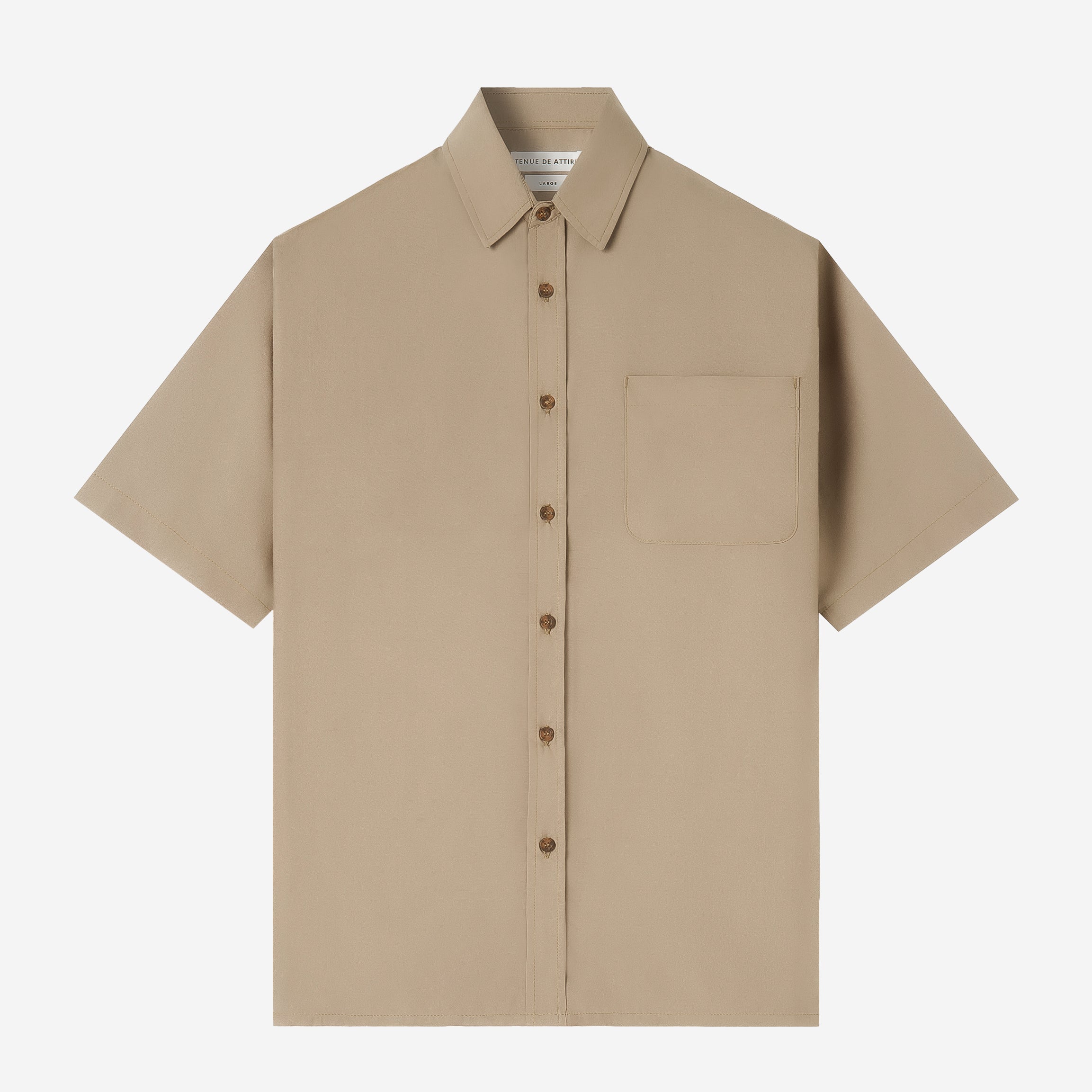 CREMA Short Sleeve - Brown