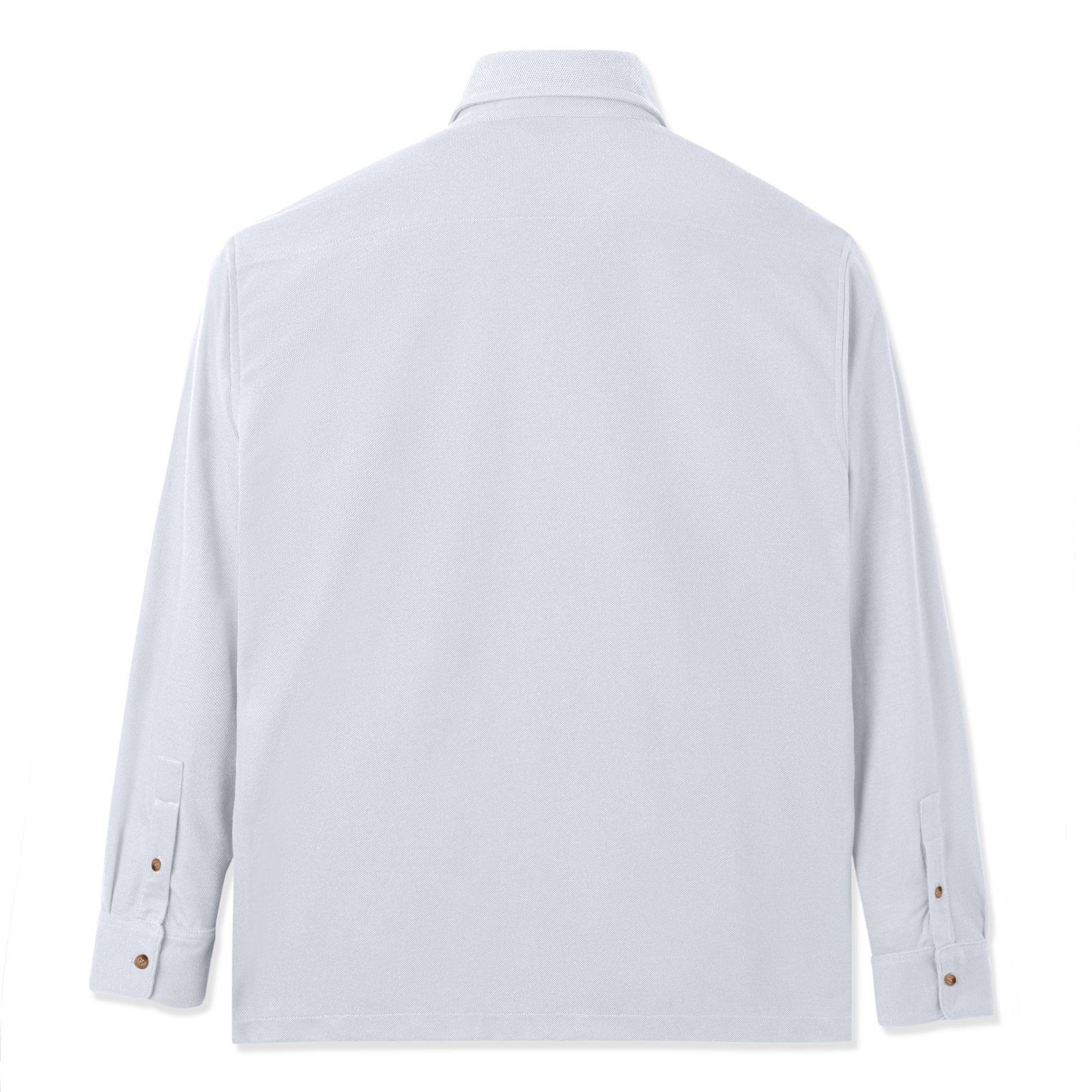 FACTORY SALE - Parisian Polo Long Sleeve - White