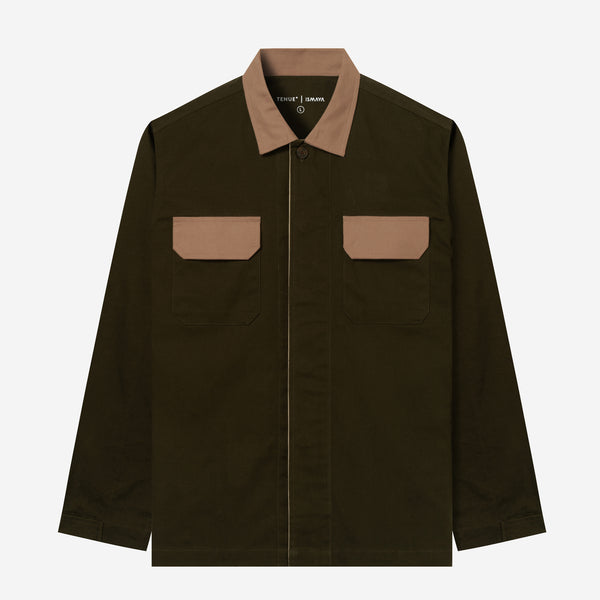 The Good Life Jungle Jacket - Green Army