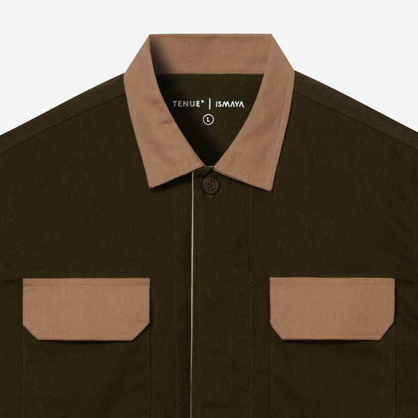 The Good Life Jungle Jacket - Green Army