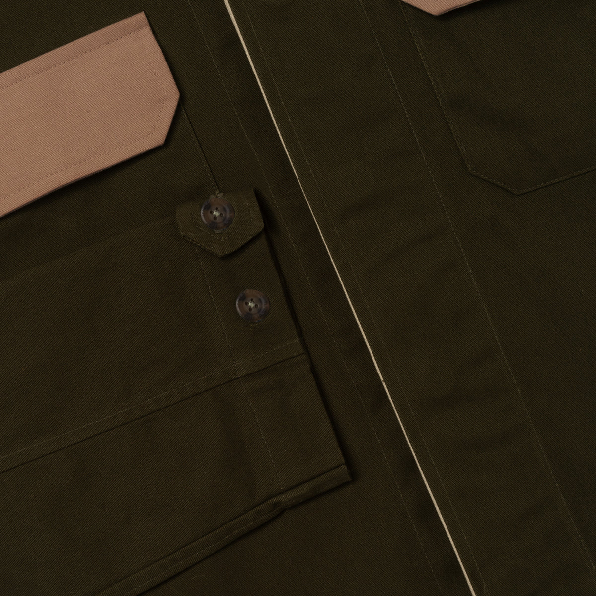The Good Life Jungle Jacket - Green Army