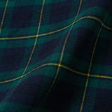 Everyday Flannel Long Sleeve - Green Yellow Line
