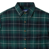 Everyday Flannel Short Sleeve - Green Black