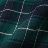 Everyday Flannel Short Sleeve - Green Black