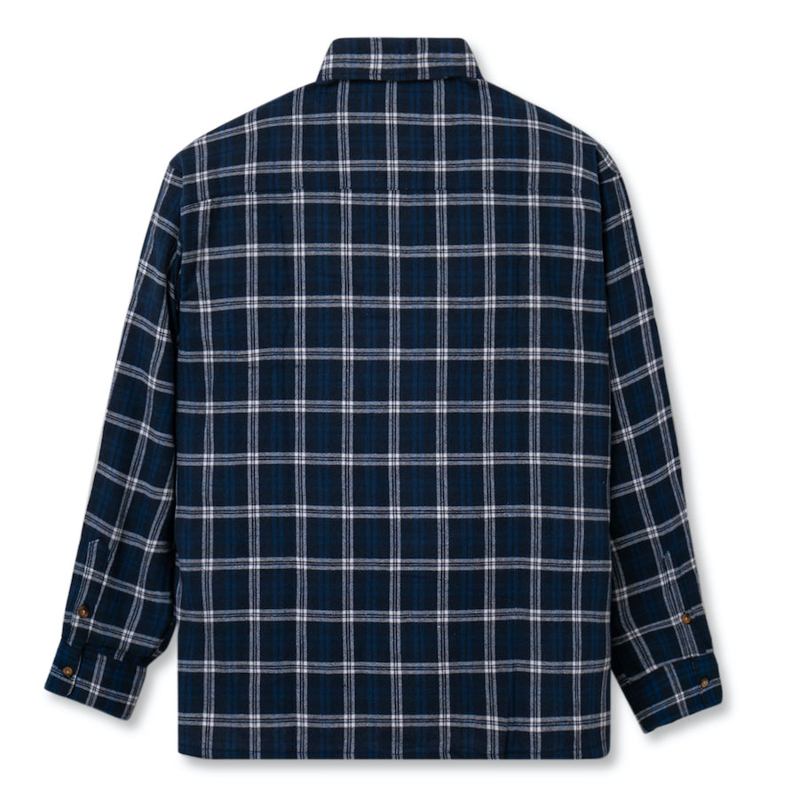 Everyday Flannel Long Sleeve - Navy Blue