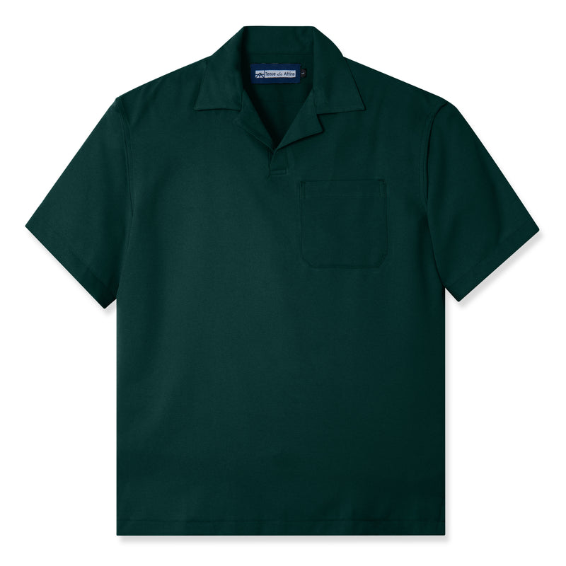 French Ivy Polo Short Sleeve - Deep Green