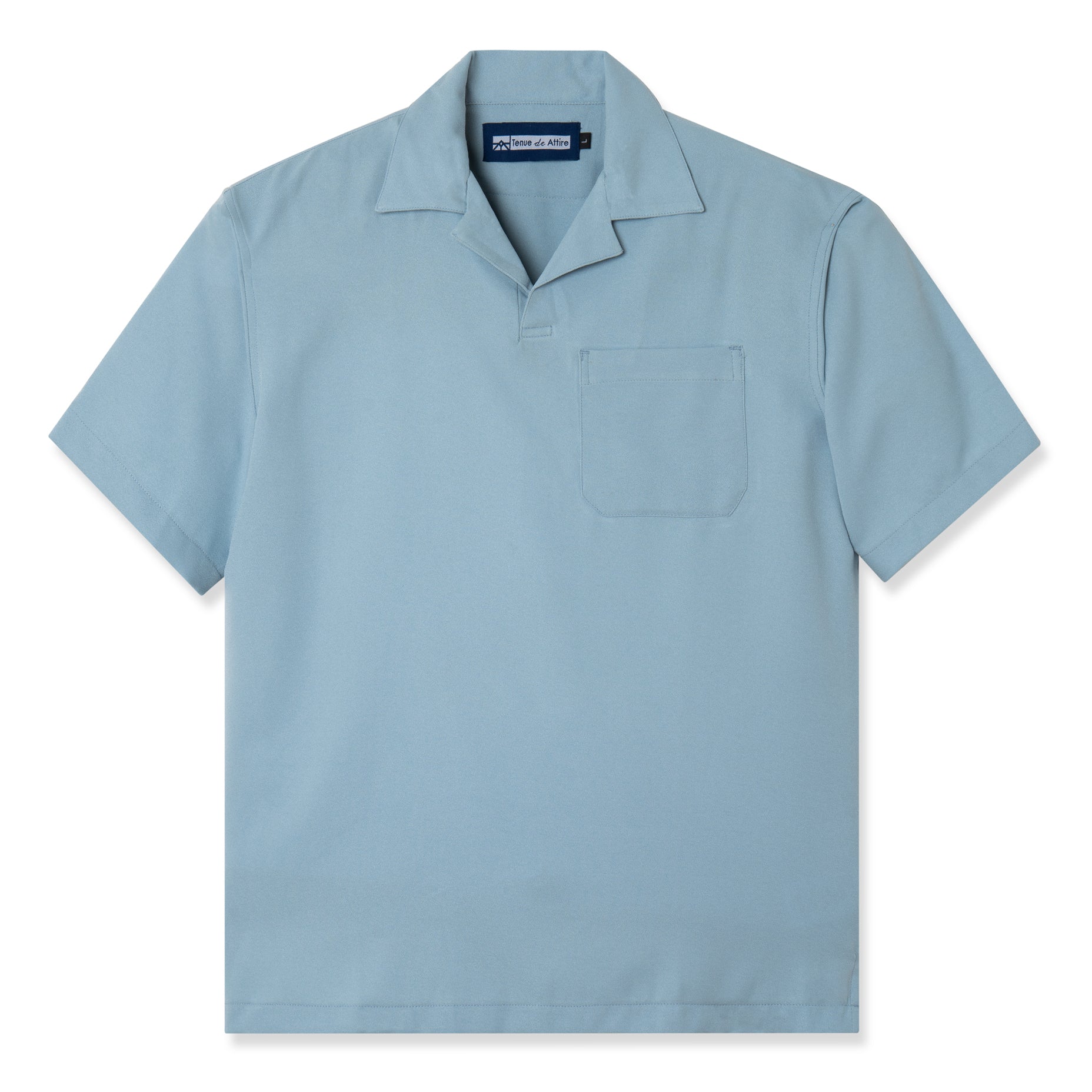French Ivy Polo Short Sleeve - Mint Blue