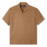 French Ivy Polo Short Sleeve - Soft Brown