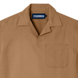 French Ivy Polo Short Sleeve - Soft Brown