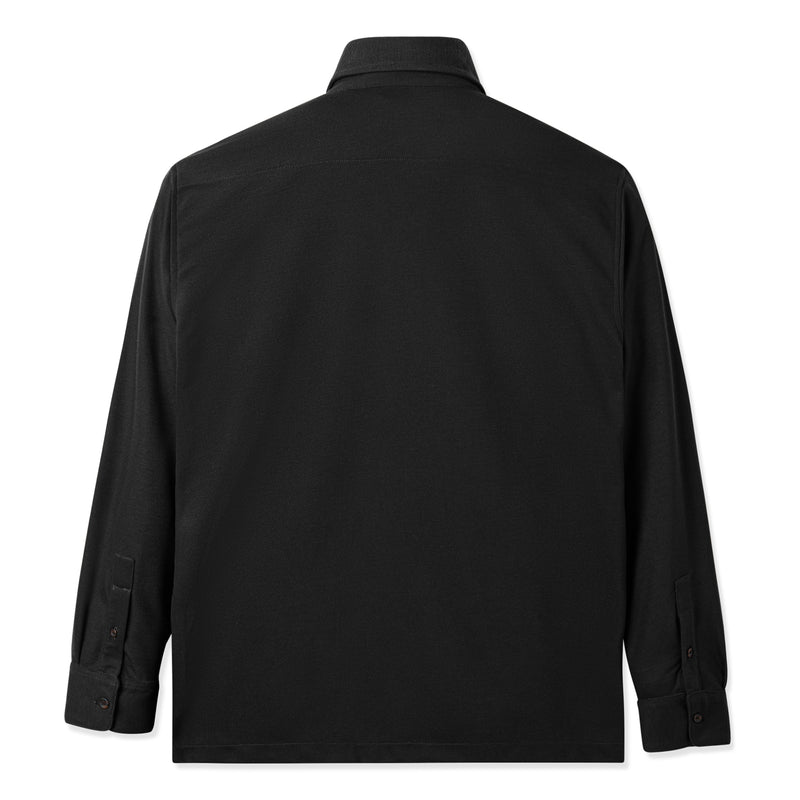 Parisian Polo Long Sleeve - Black