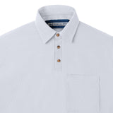 Parisian Polo Long Sleeve - White