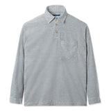 Parisian Polo Long Sleeve - Grey