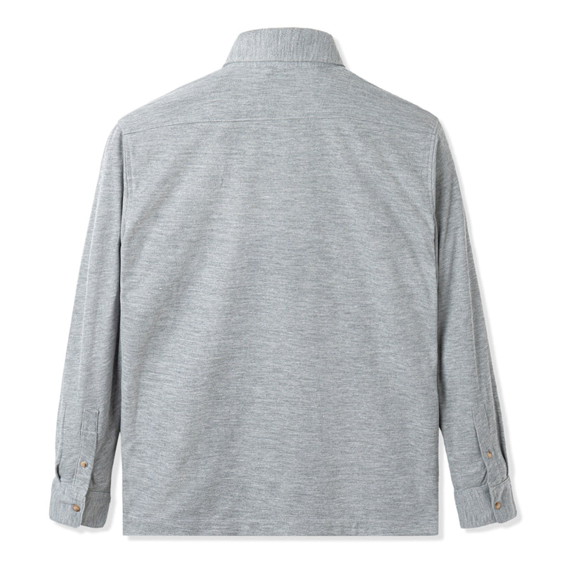 Parisian Polo Long Sleeve - Grey