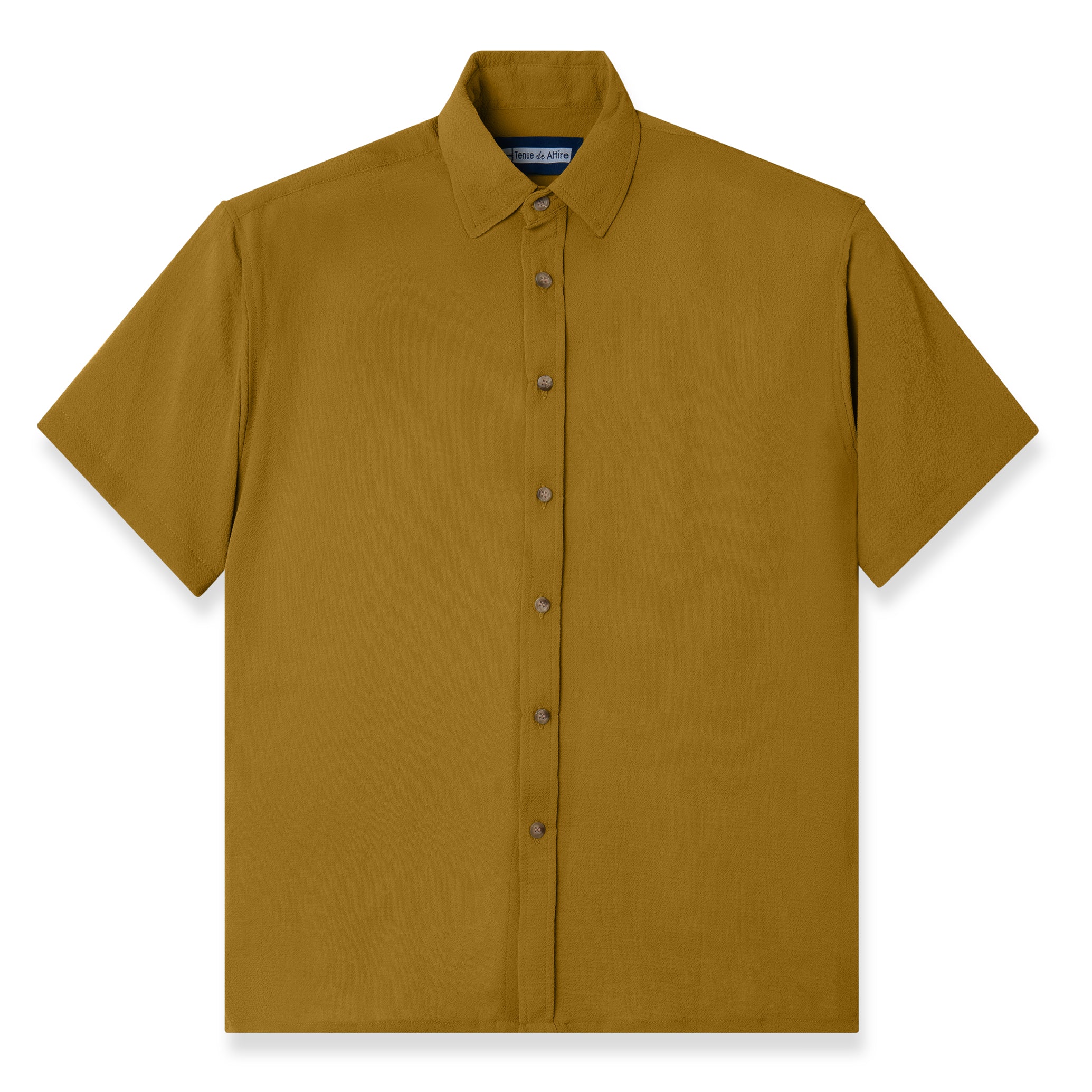 FACTORY SALE - French Ivy Crinkle Short Sleeve - Gold
