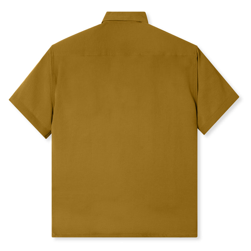 French Ivy Crinkle Short Sleeve - Gold