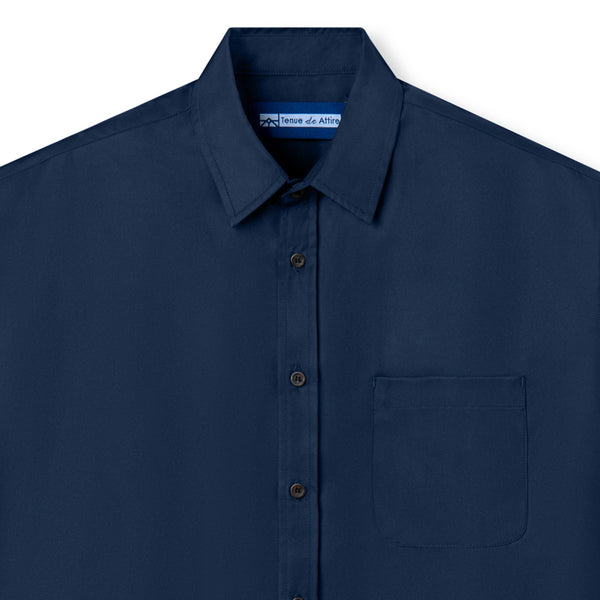 Officine Short Sleeve Shirt - Navy