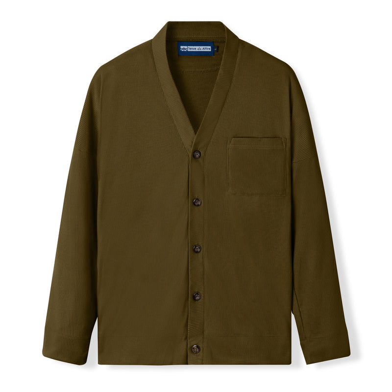 Cozy Cardigan - Olive