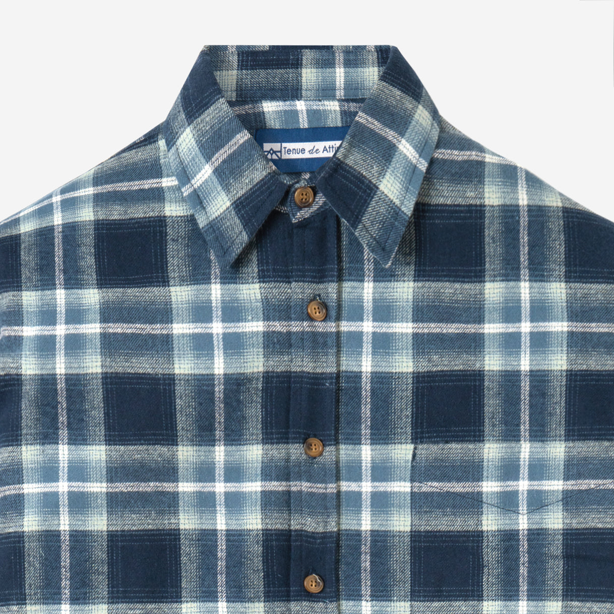 Day to Day Flannel - Blue Navy