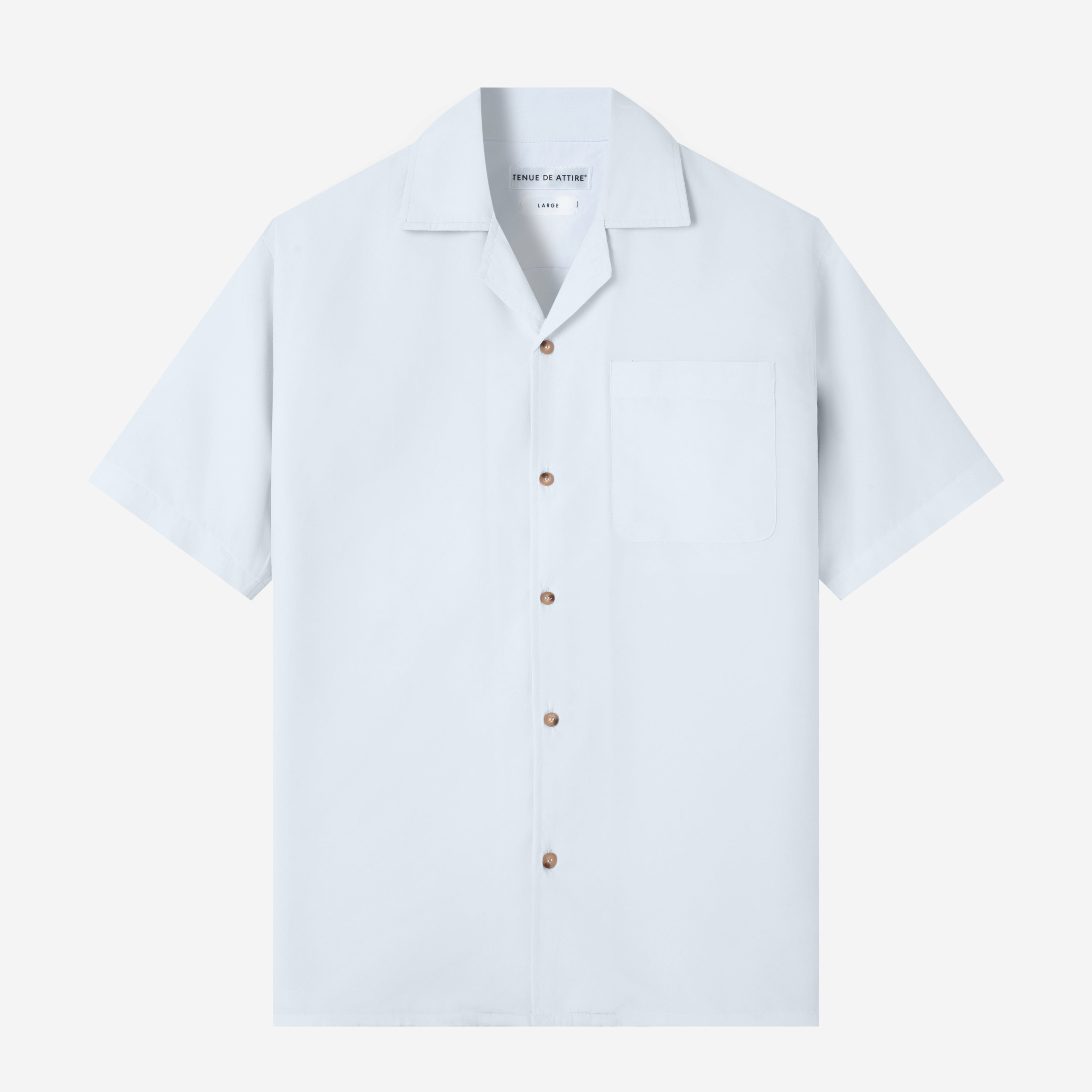 CREMA Camp Collar - White