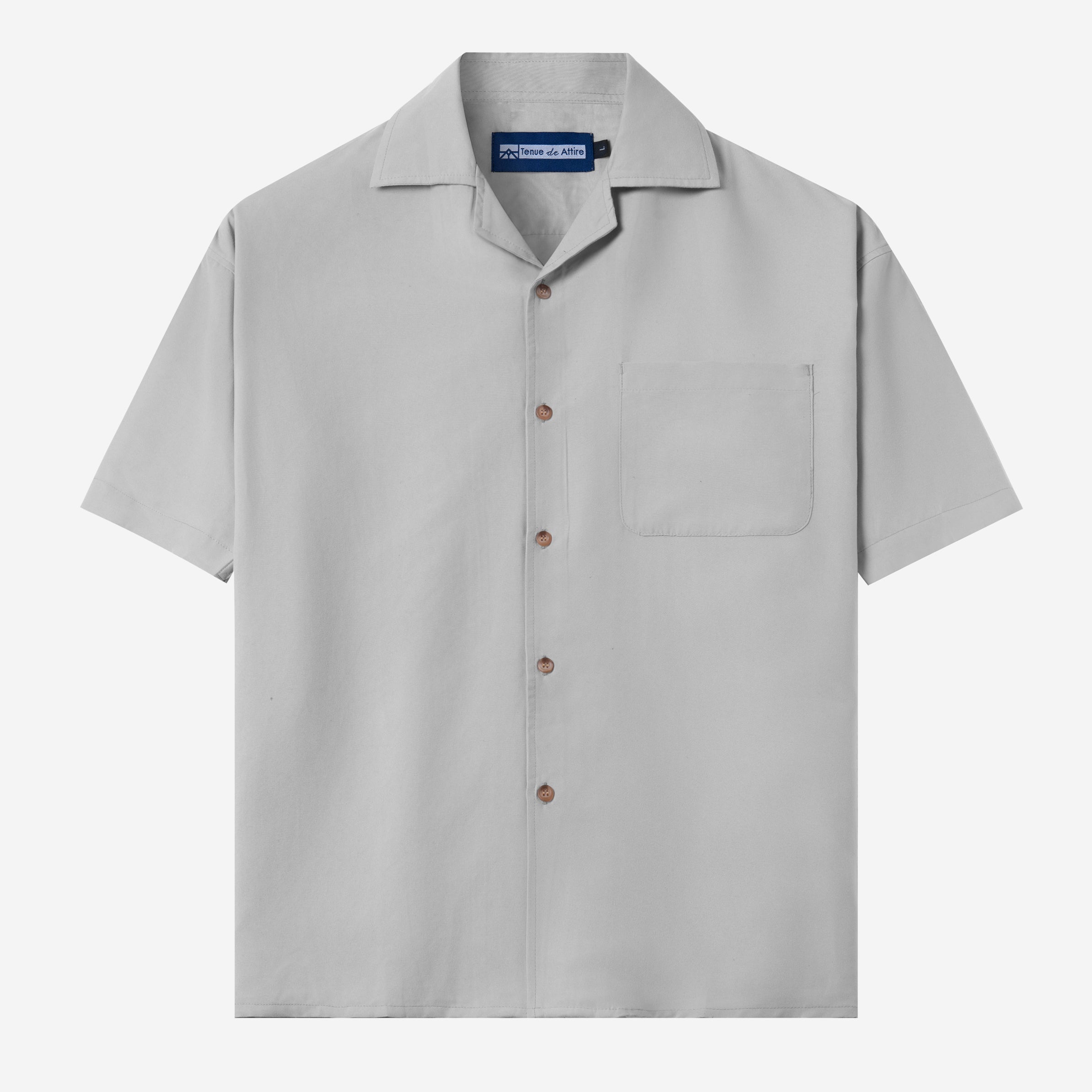 FACTORY SALE - CREMA Camp Collar - Grey
