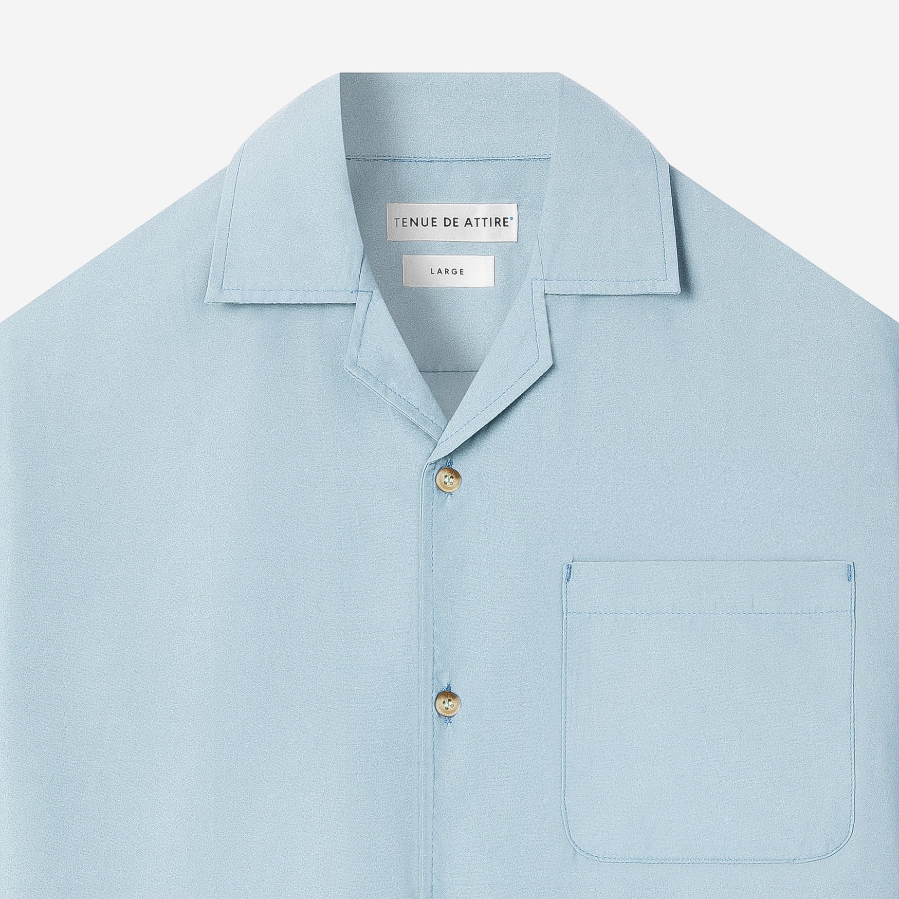 CREMA Camp Collar - Light Blue