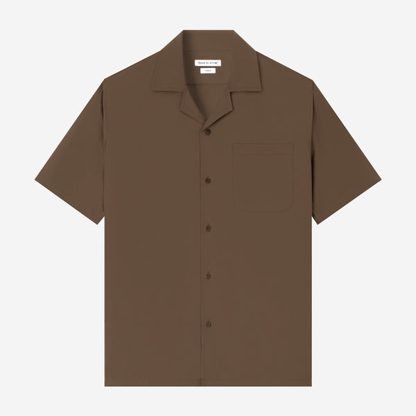 CREMA Camp Collar - Dark Brown