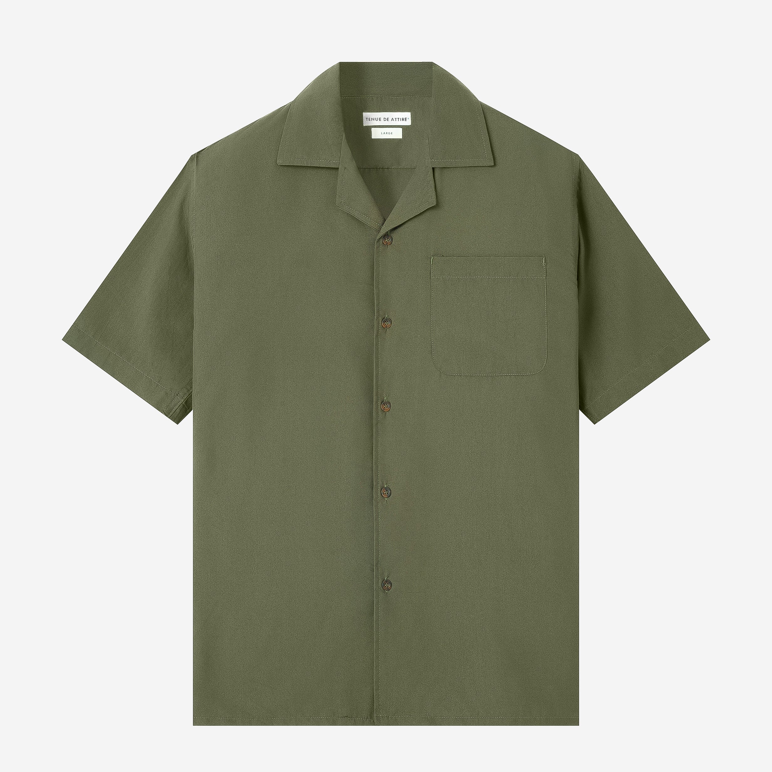 CREMA Camp Collar - Dark Green