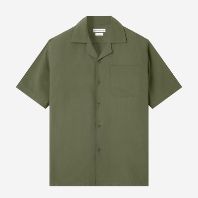 CREMA Camp Collar - Dark Green