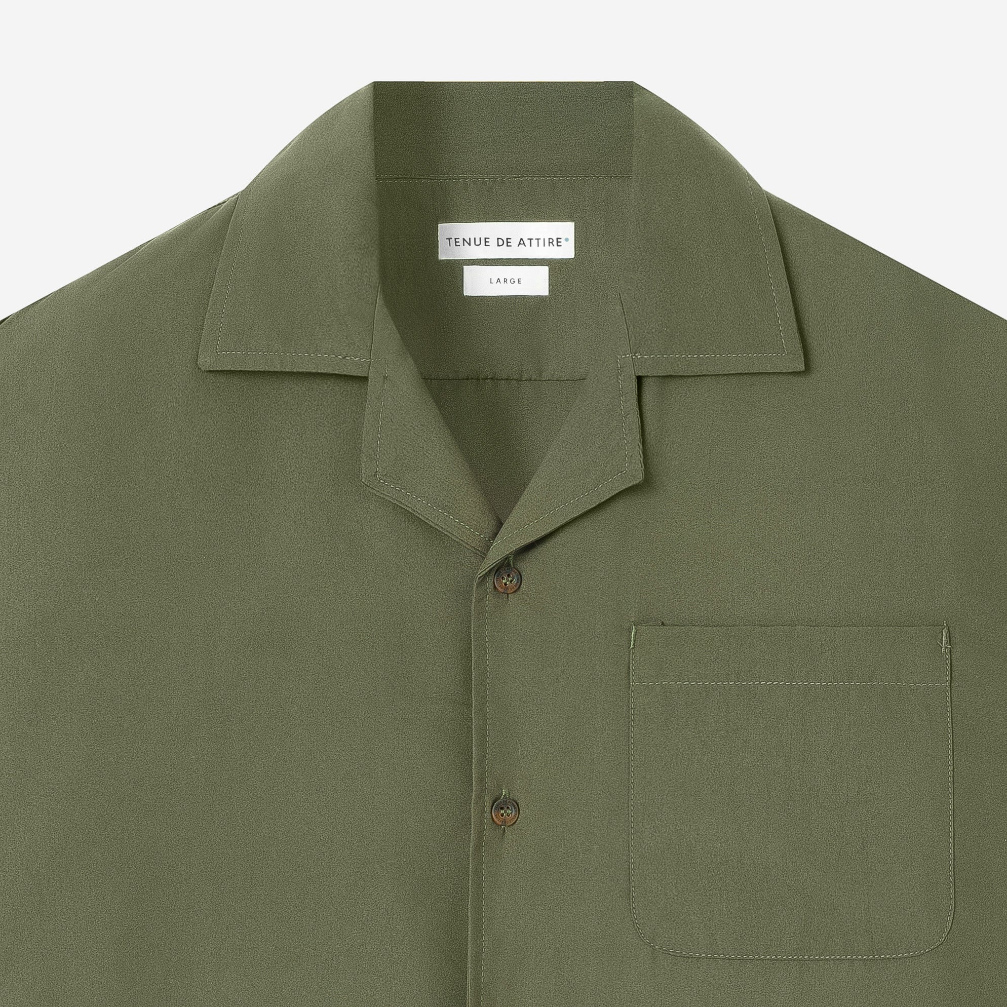 CREMA Camp Collar - Dark Green