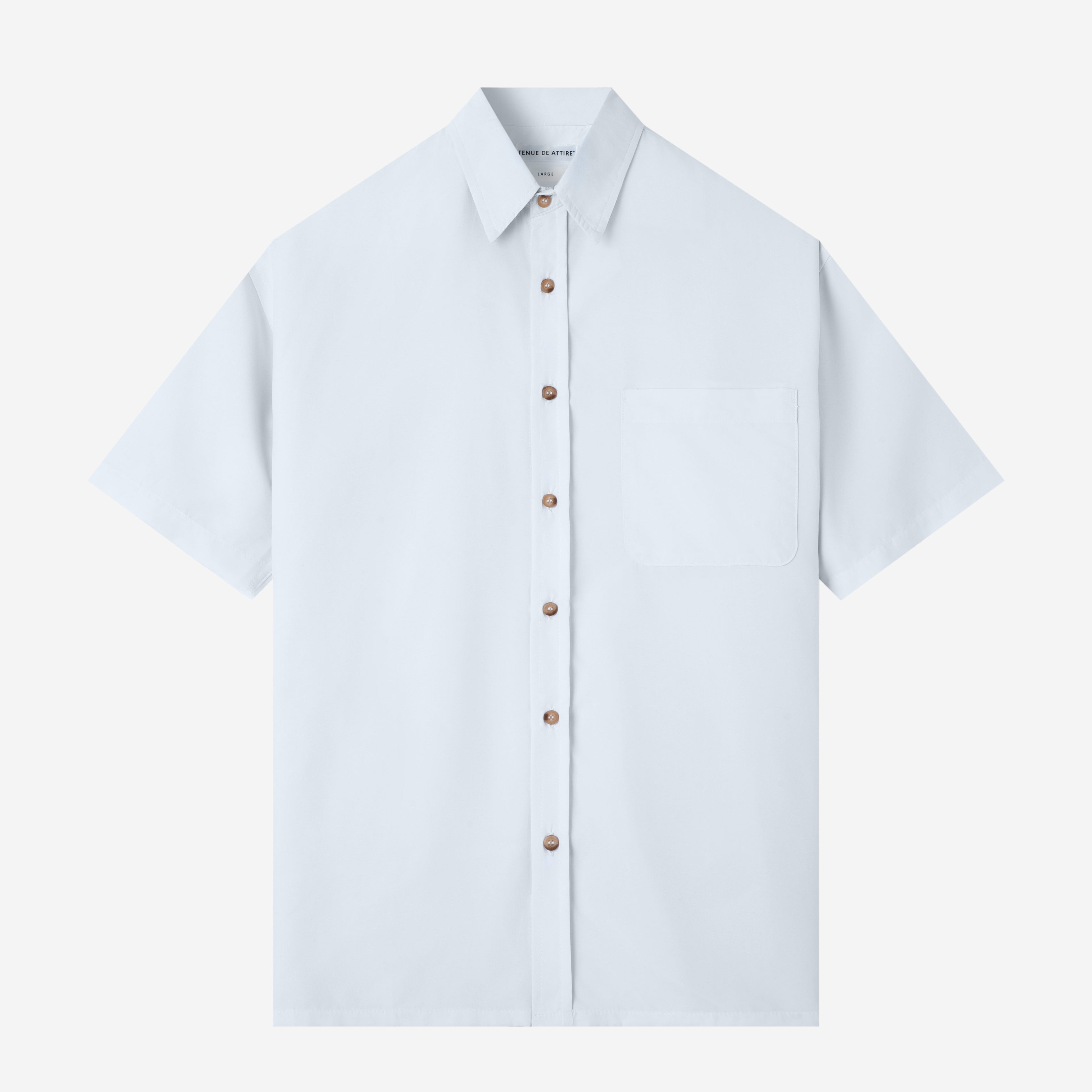 CREMA Short Sleeve - White