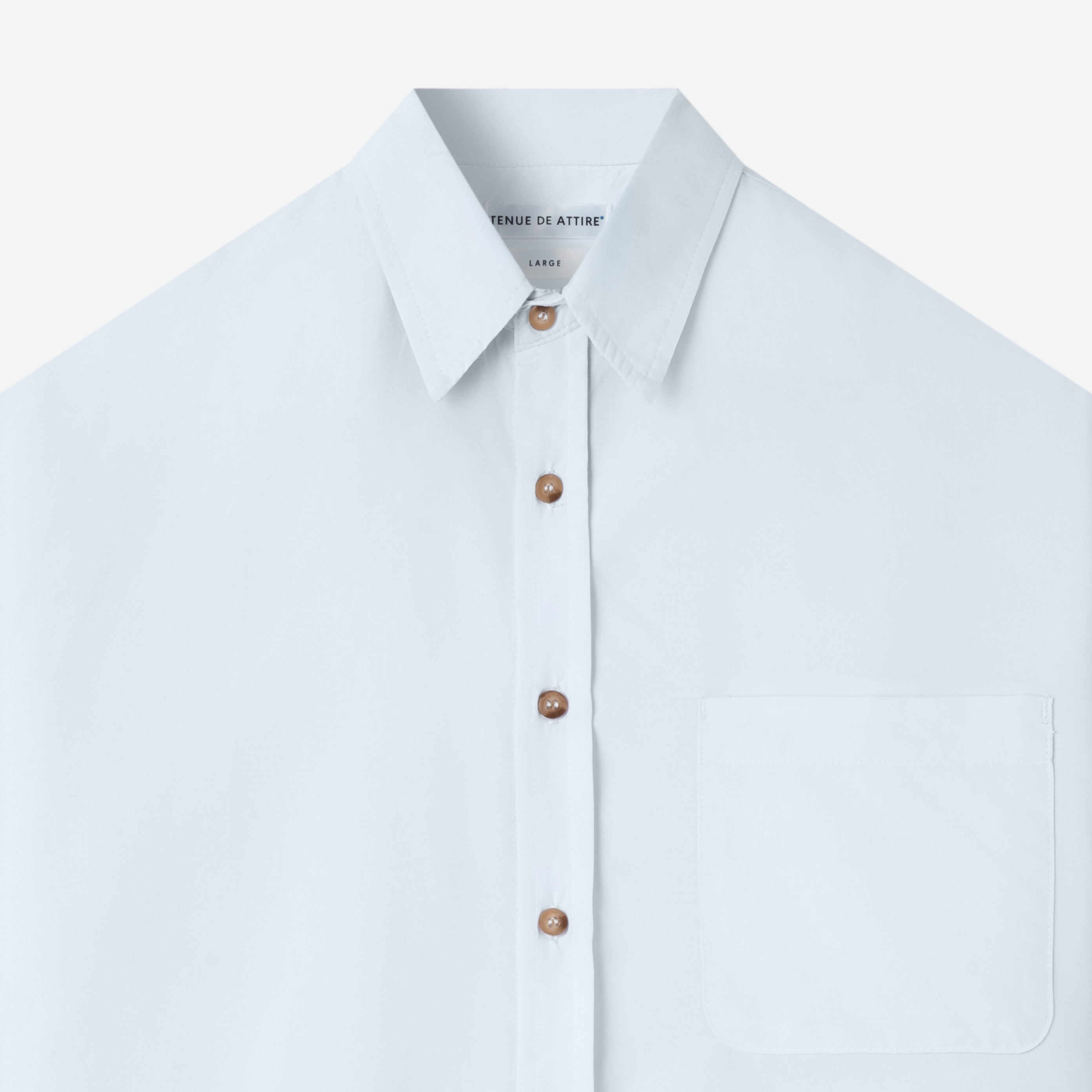 CREMA Short Sleeve - White