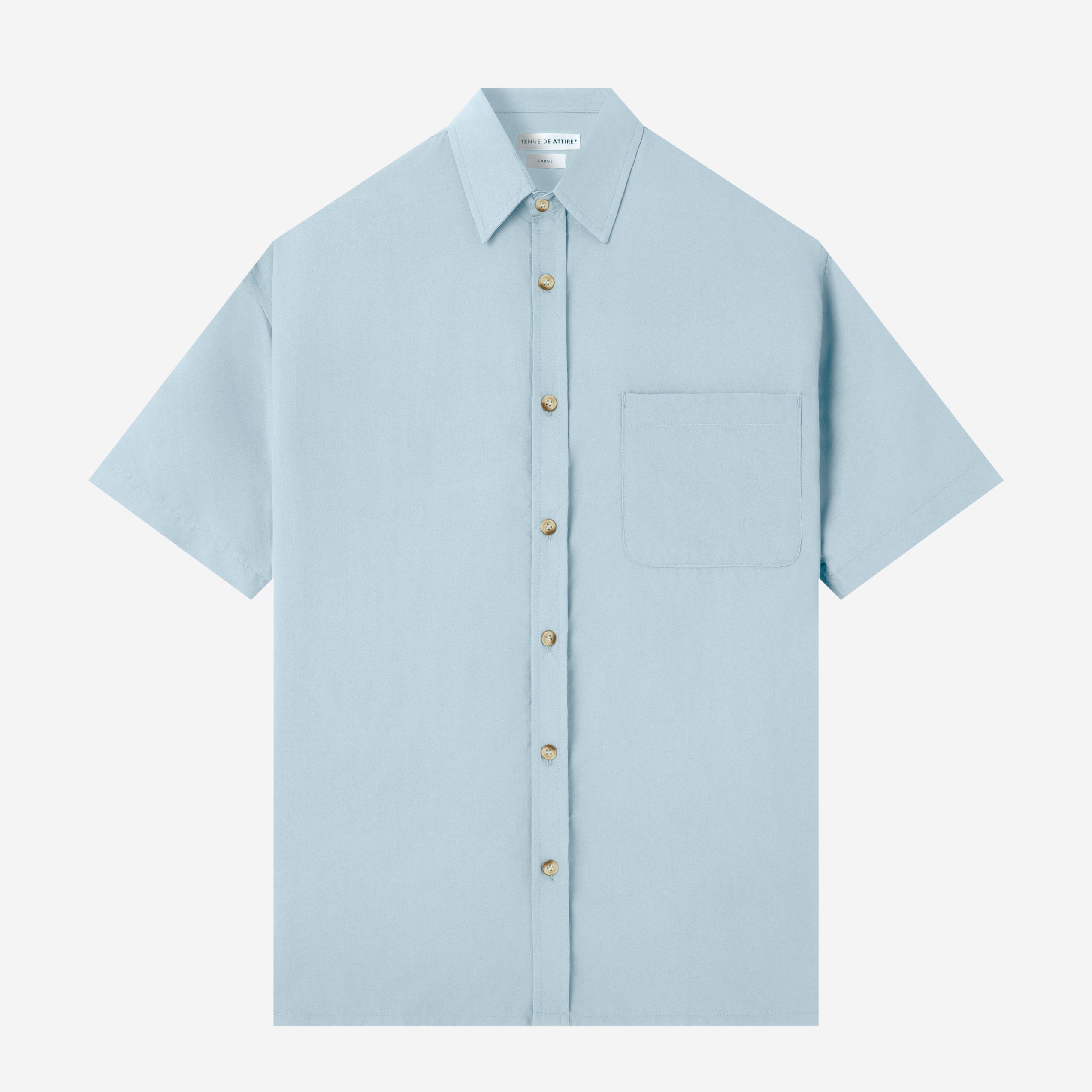 CREMA Short Sleeve - Light Blue