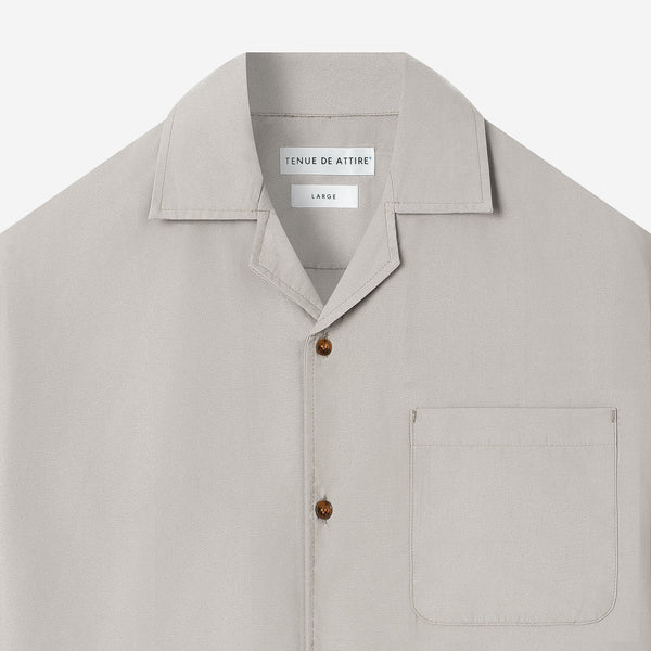 CREMA Camp Collar - Soft Grey