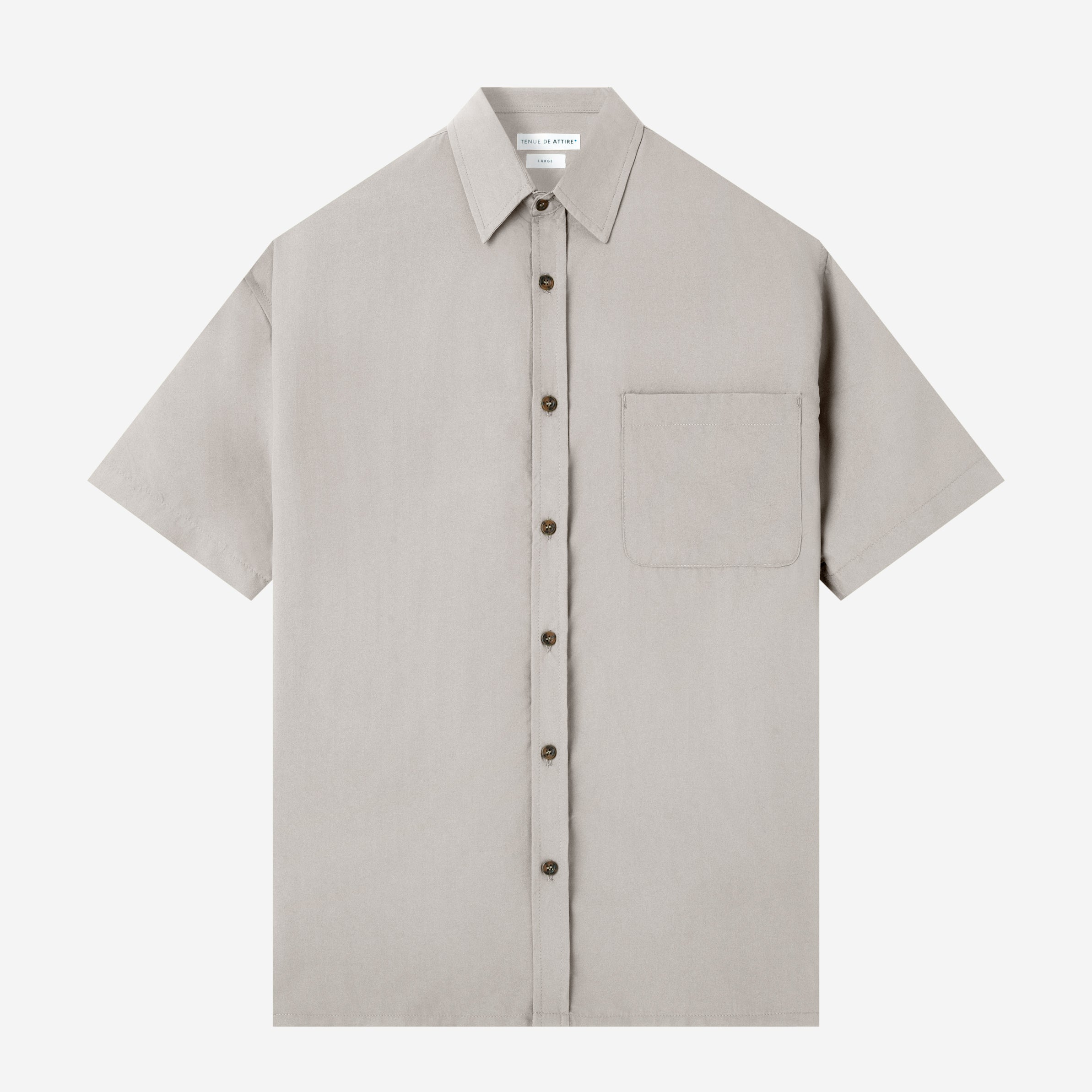 CREMA Short Sleeve - Soft Grey