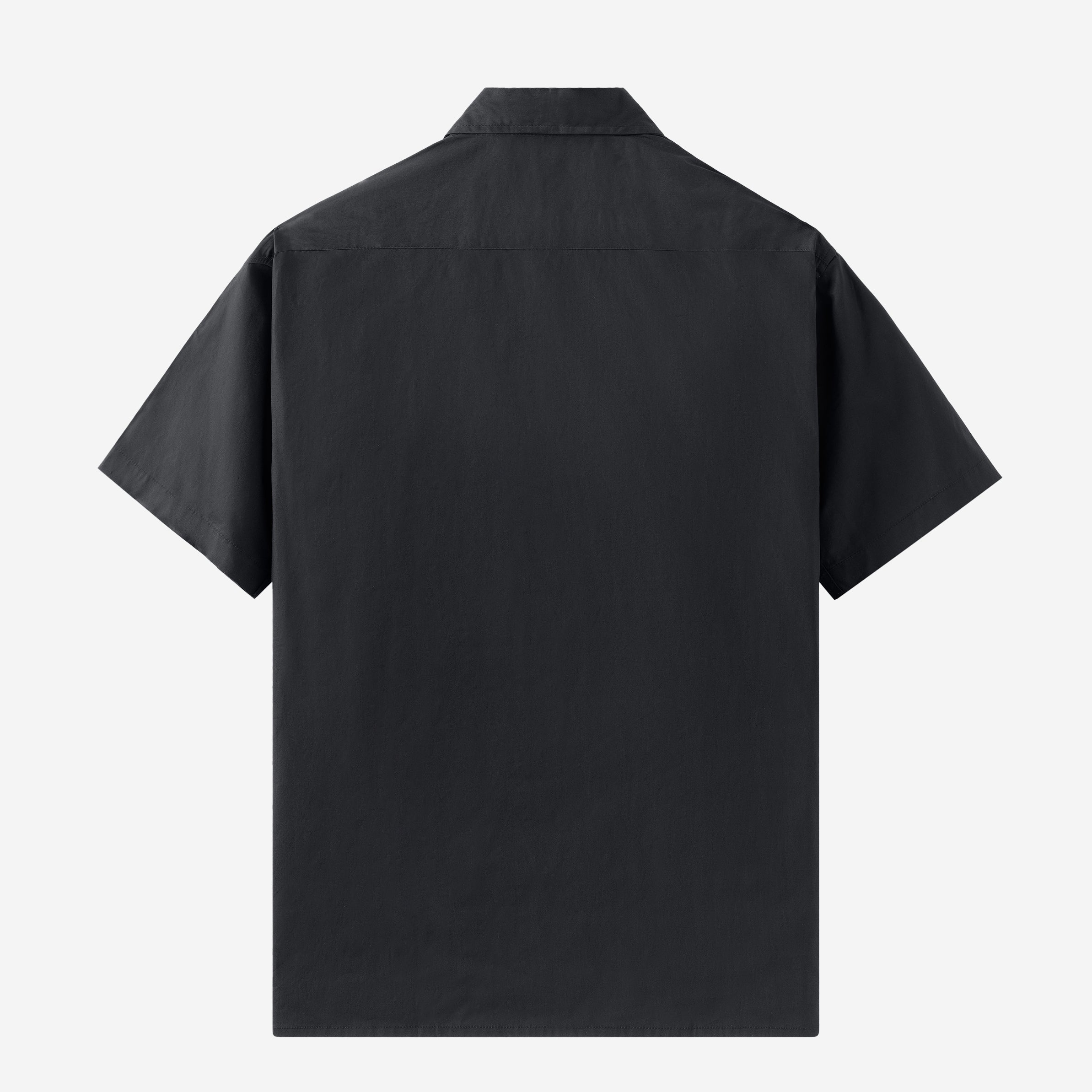 FACTORY SALE - Metro Spectrum Short Sleeve Shirt - Black