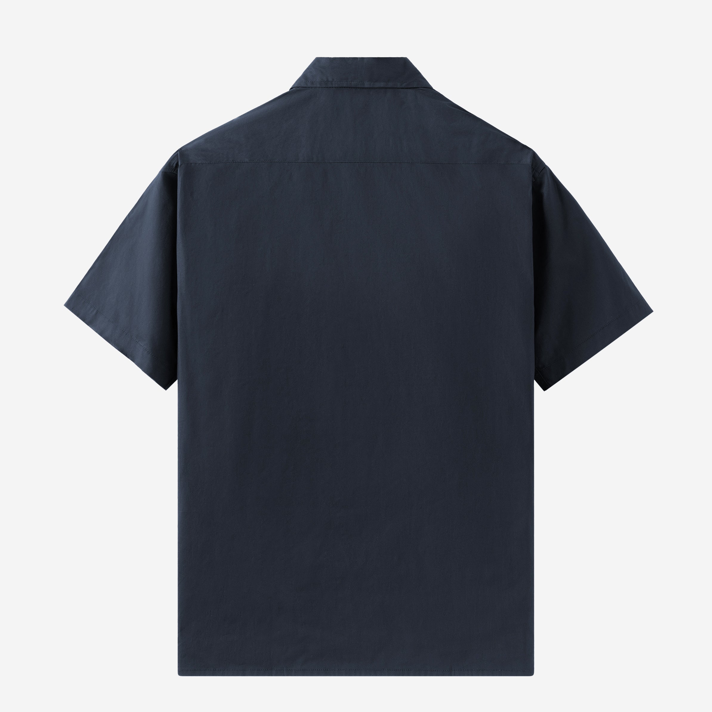 FACTORY SALE - Metro Spectrum Short Sleeve Shirt - Navy