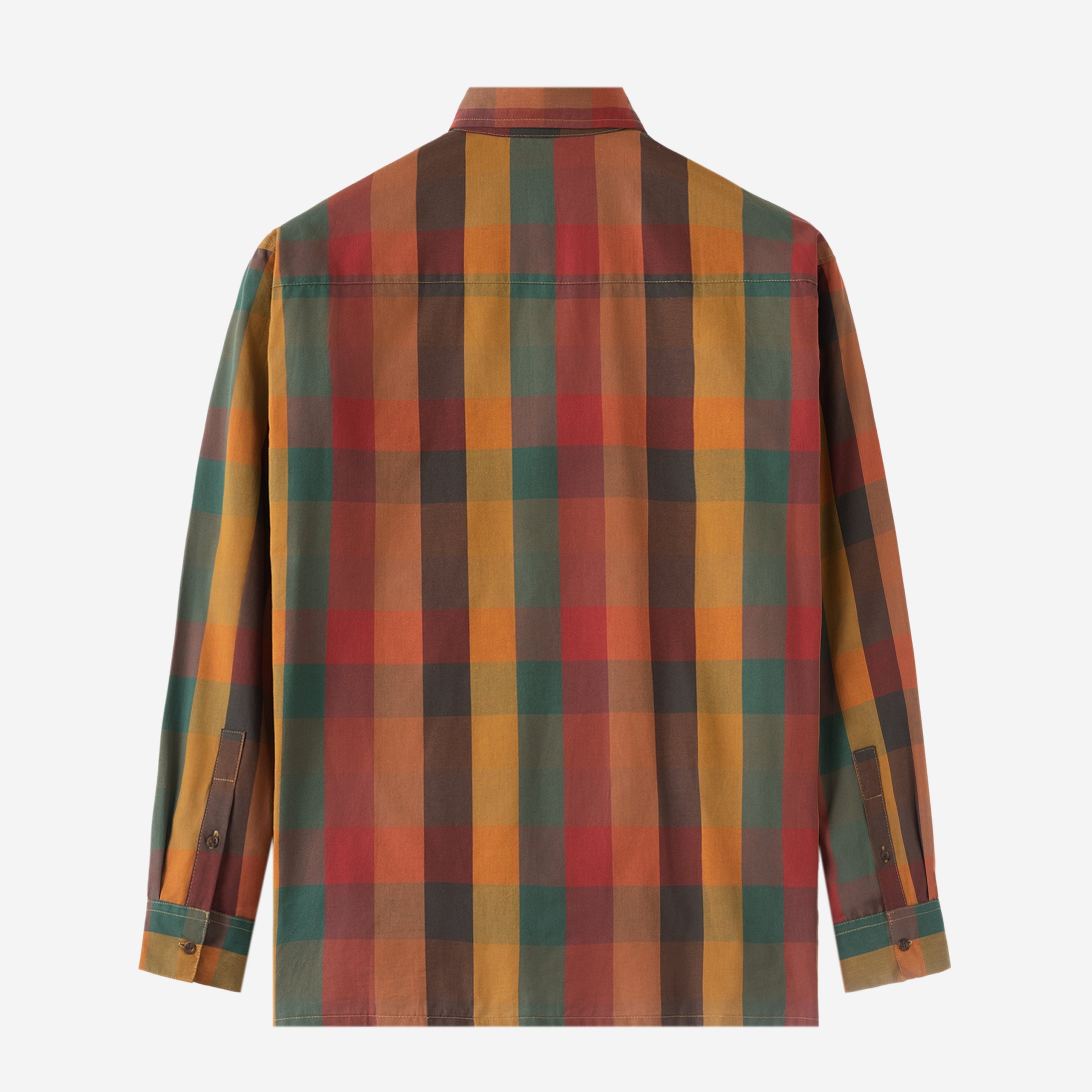 Office Hours Long Sleeve Shirt - Retro Terracota